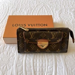 Authentic LOUIS VUITTON Astrid GM Monogram Wallet